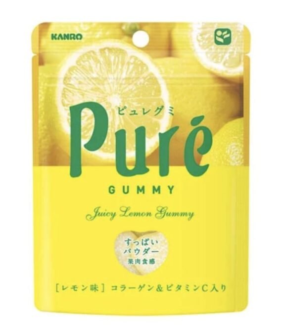 Pure Gumi Lemon — Bonbons gélifiés japonais au citron