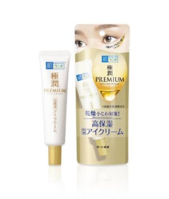 Hada Labo Gokujyun Premium — крем для кожи вокруг глаз